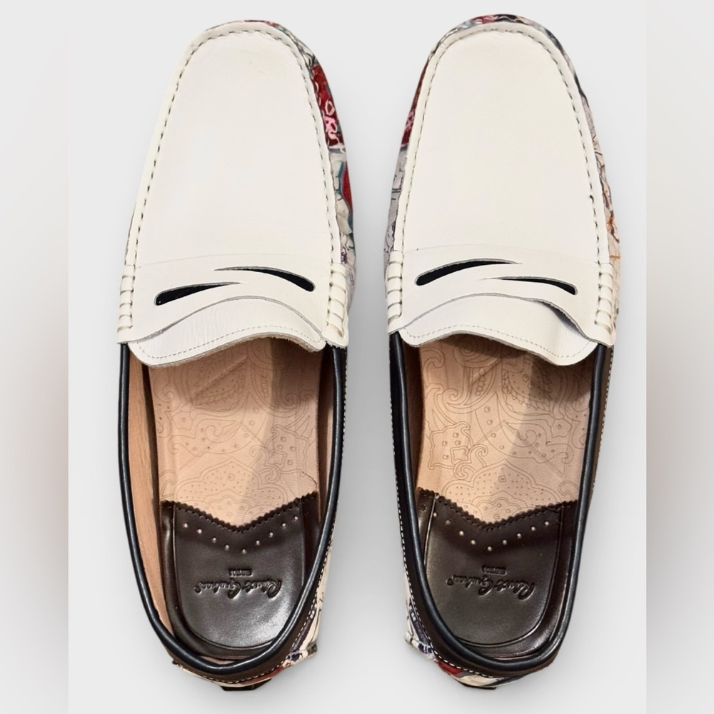 ROBERT GRAHAM
Haryanto Printed Leather Driving Loafers Size 11.5 - Picture 14 of 15
